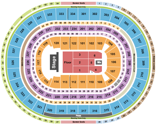 United Center Lewis Capaldi Seating Chart